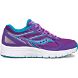 Kids' Saucony Cohesion 14 Lace Sneakers Purple / Blue | Singapore 848HAPK